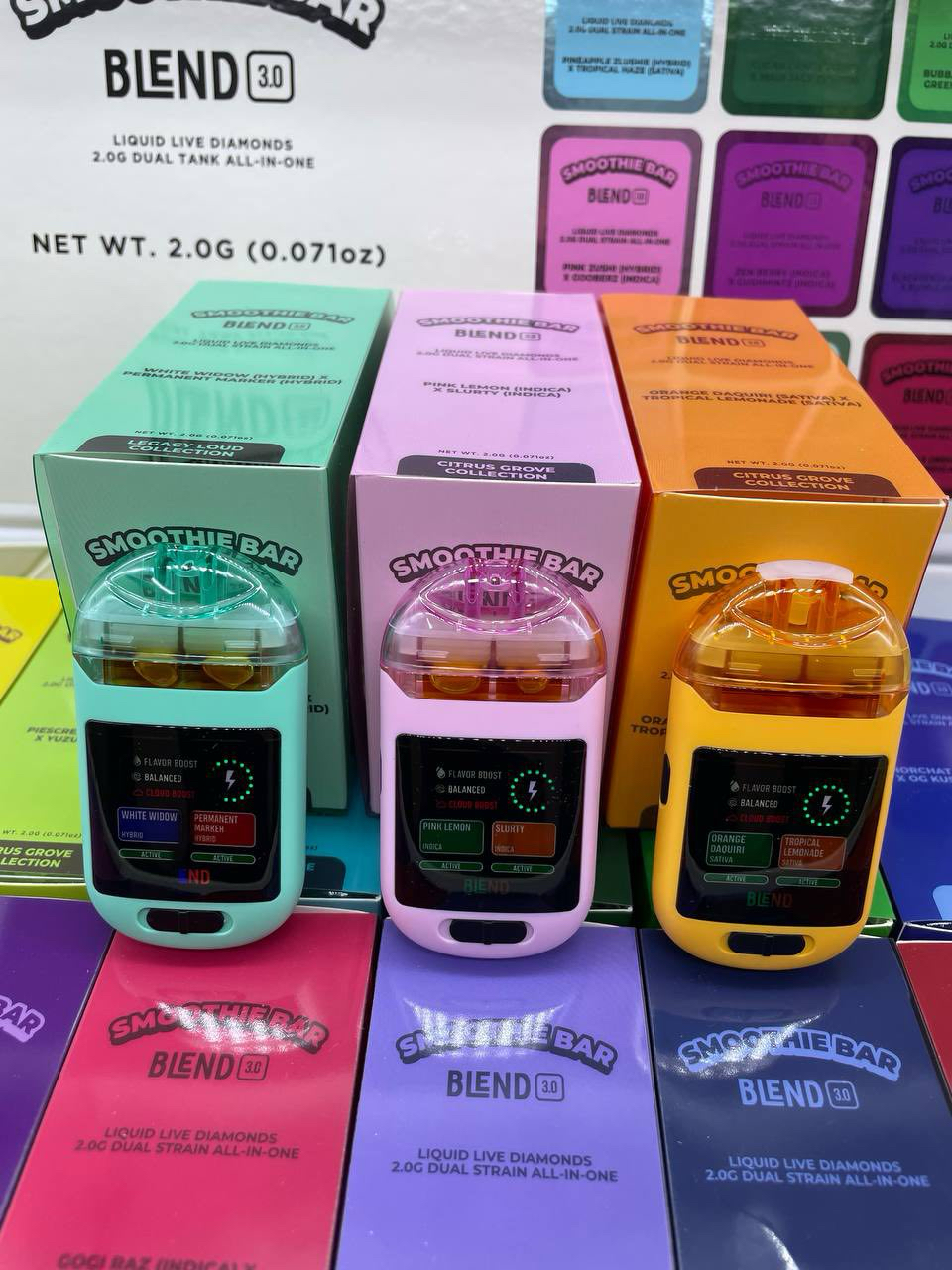 smoothie bar blend 2g disposable