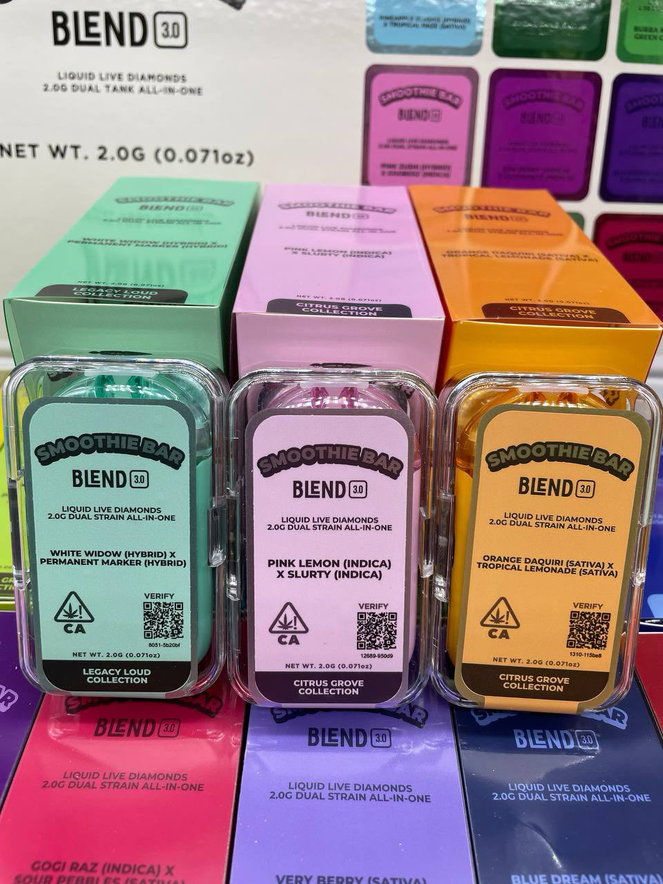 smoothie bar blend 2g disposable