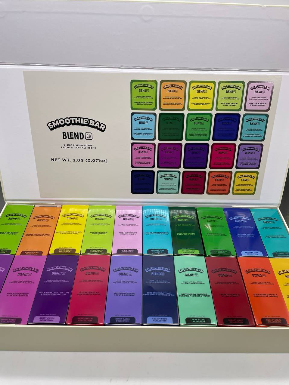 smoothie bar blend 2g disposable