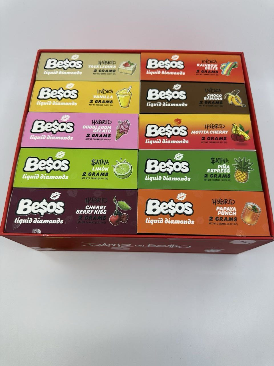 black besos disposable