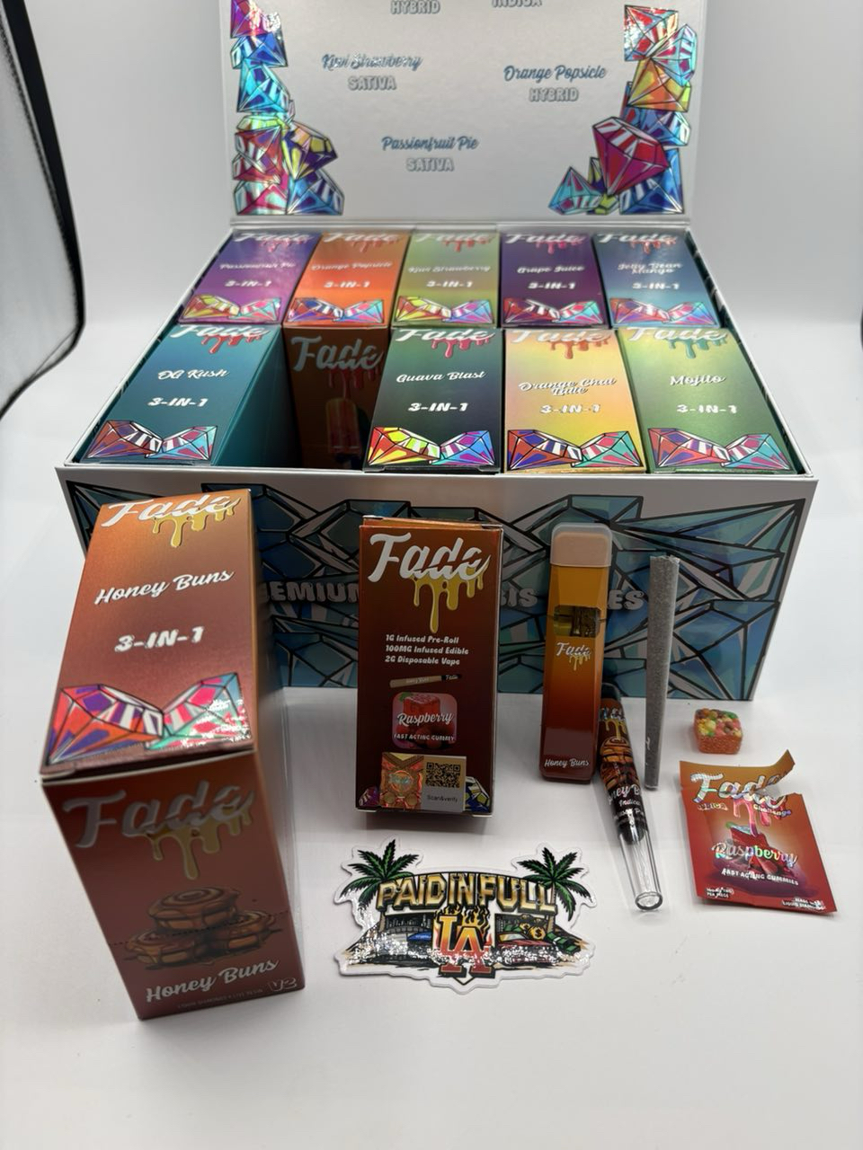 fade disposable 3 in 1