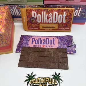 polka dot mushroom bar