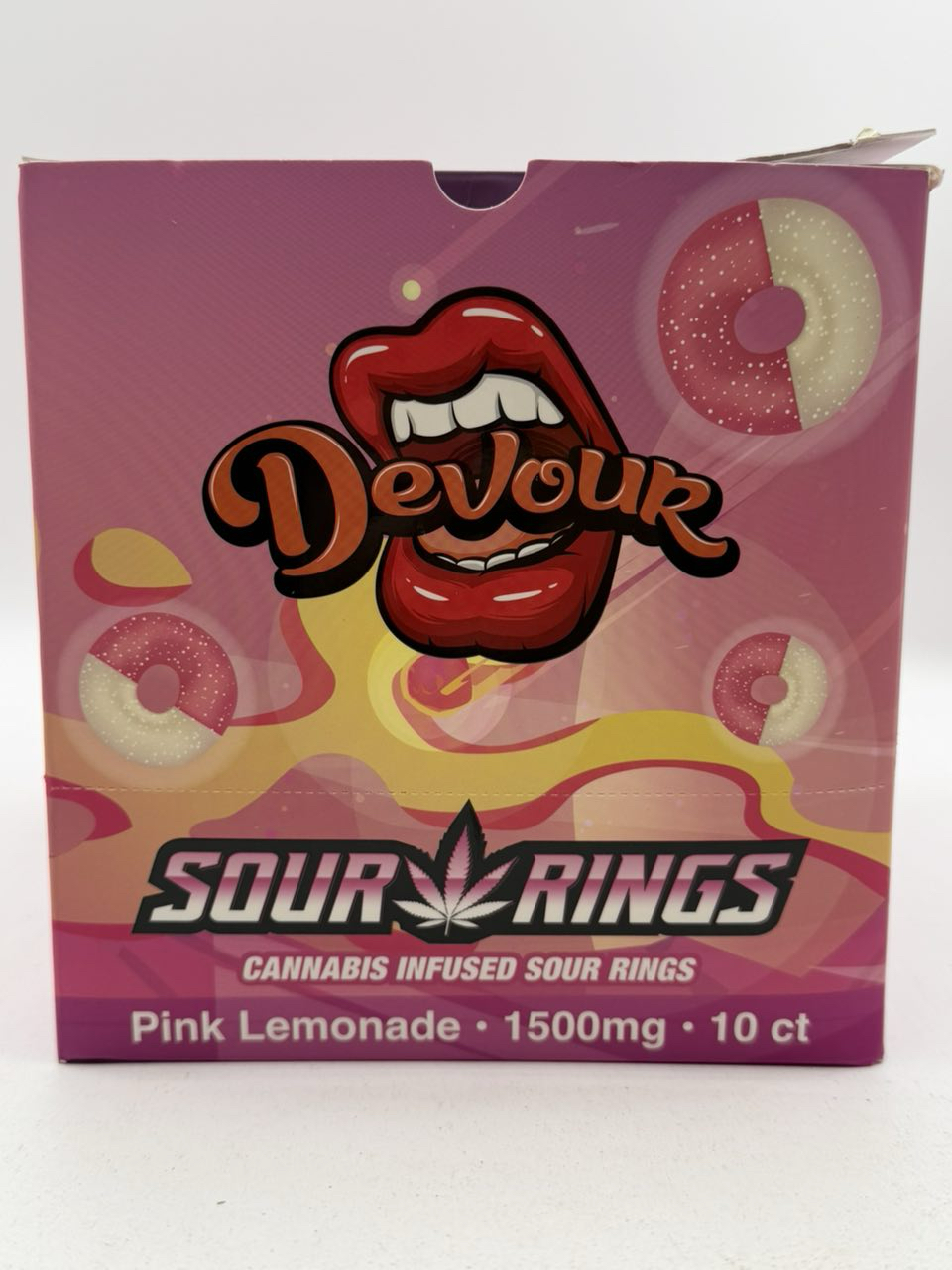 devour sour rings 1500mg