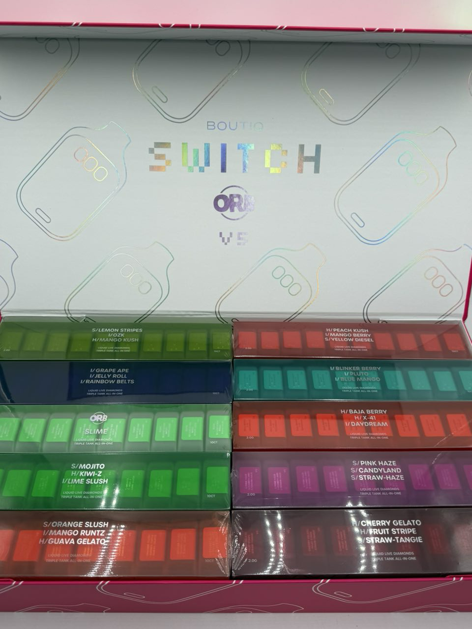 boutiq switch orb v5 2g disposable
