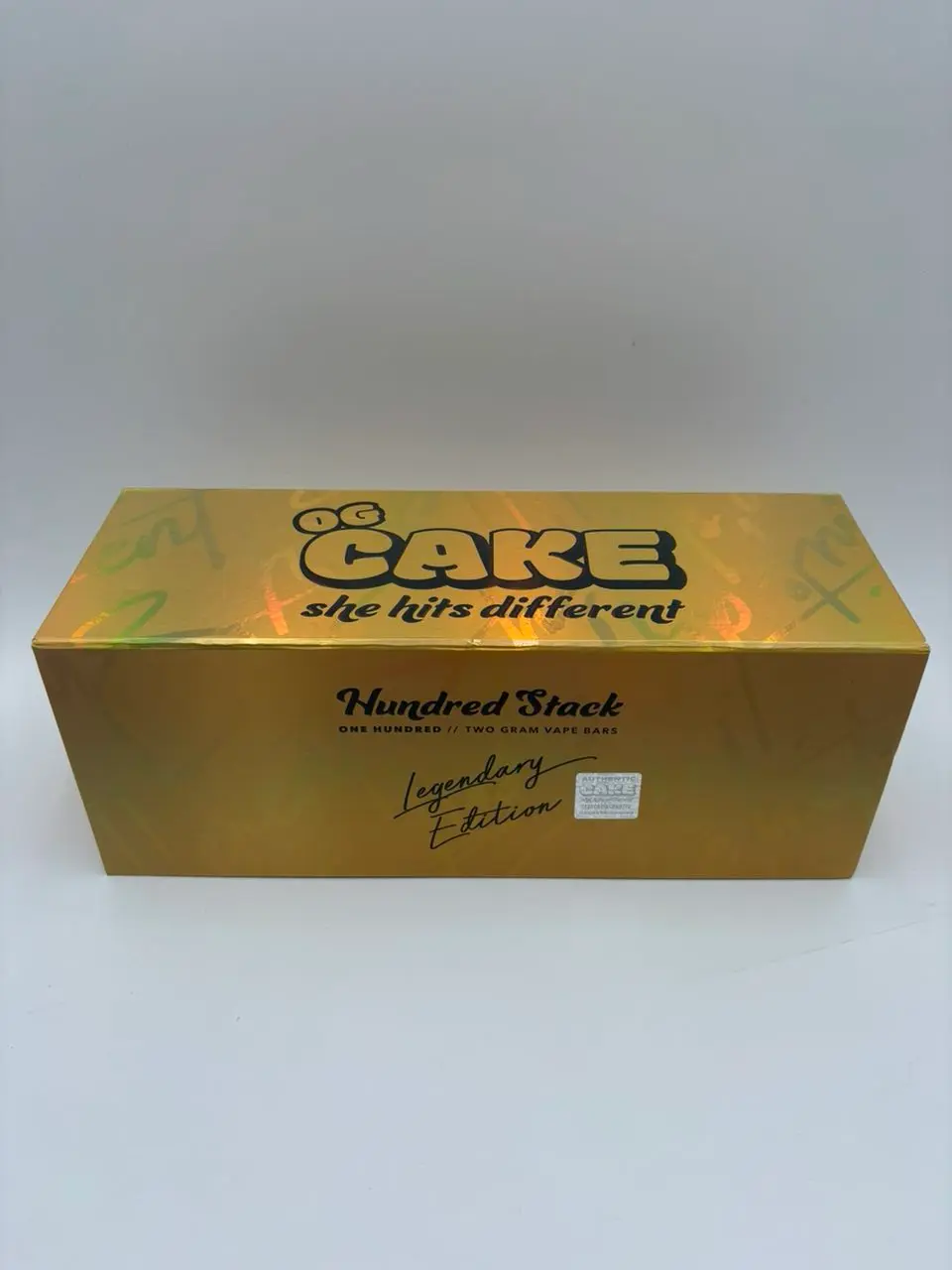 og cake legendary 2g disposable